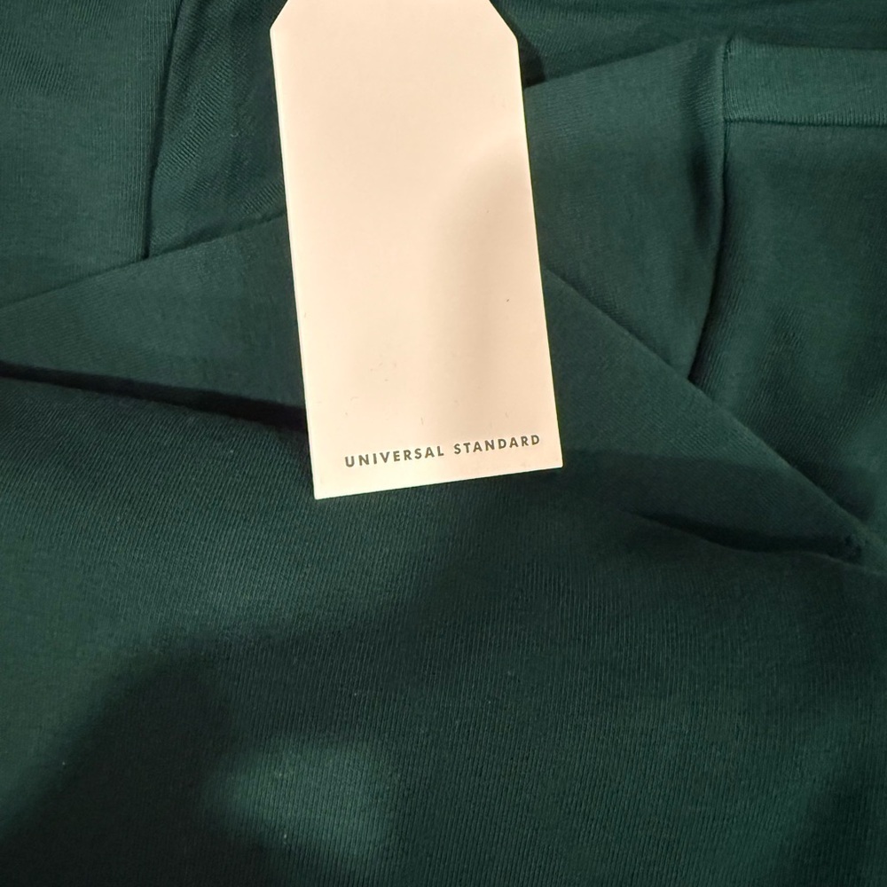 Universal Standard Varsity
French Terry Polo Dress in Botanic Sz M ( 18-20 ) - Picture 10 of 11